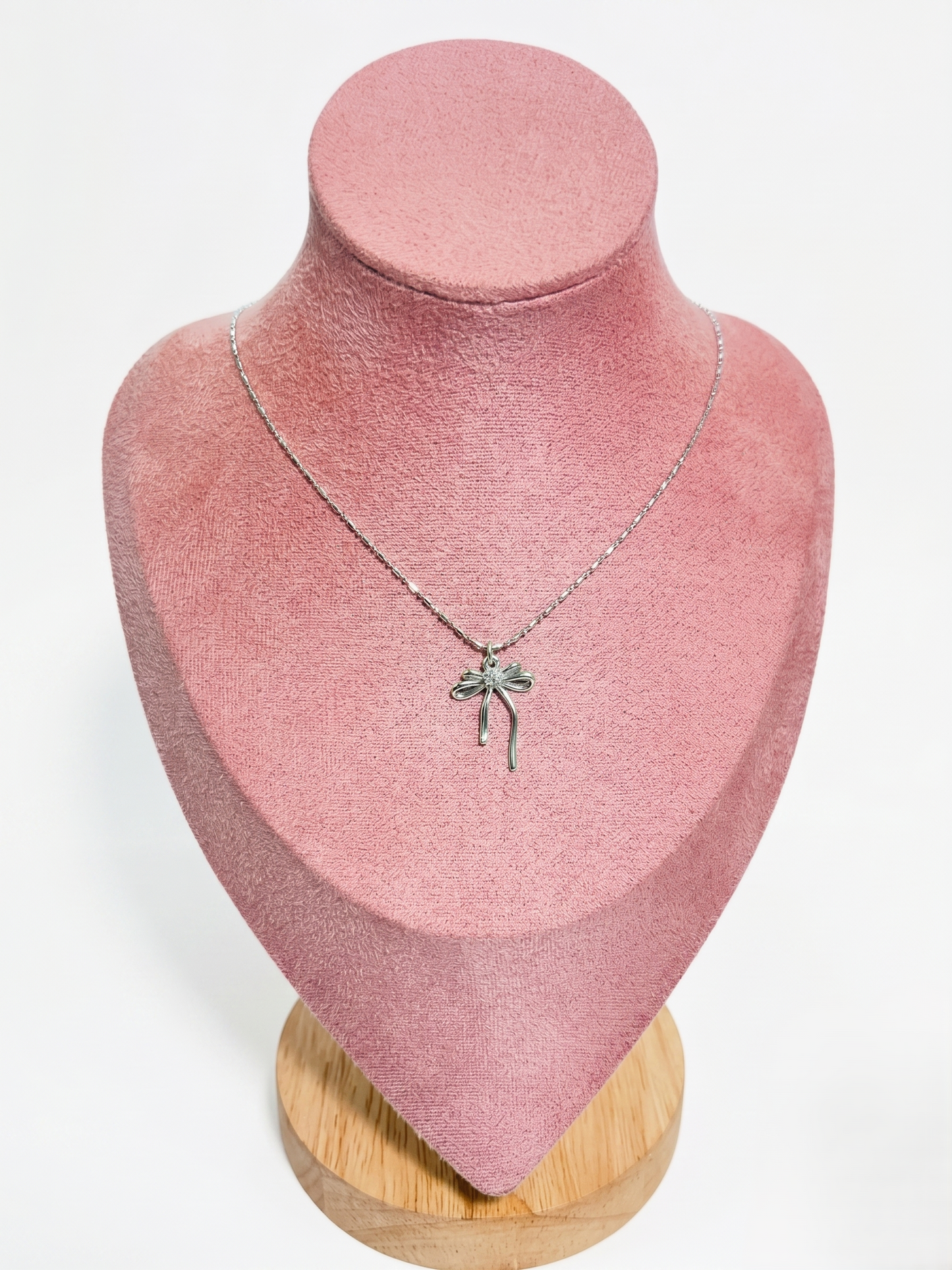 Belle Ribbon Bow Pendant