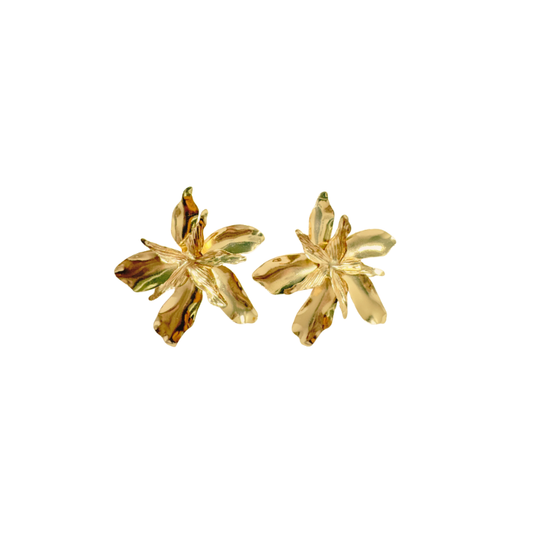 Gilded Lily Statement Studs