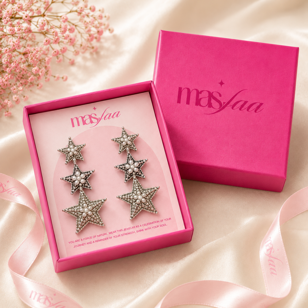 The Azure Star Earrings