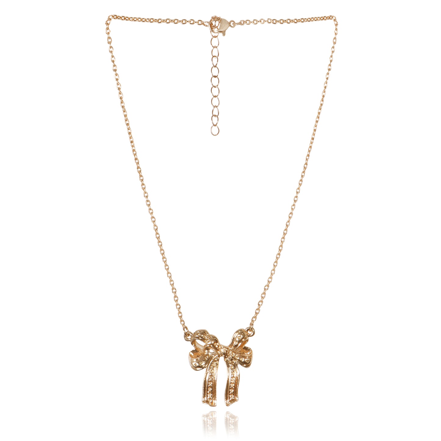 Elegant Bow Luxe Necklace
