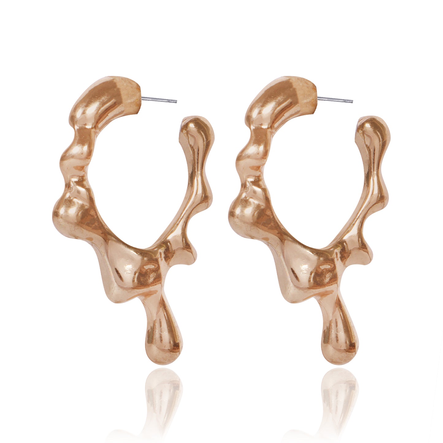 Golden Drip Earrings