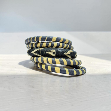 Nomad Woven Bangle Stack