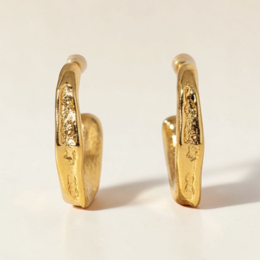 Minimalist Gold Hoop