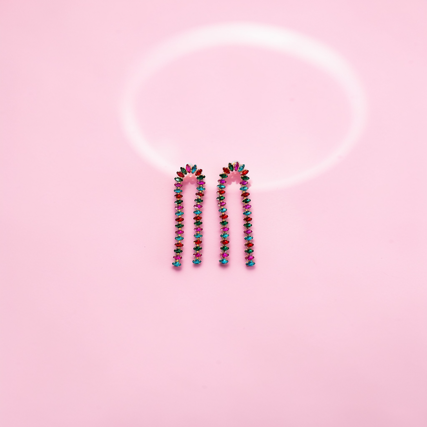 Rainbow Arch Dangle Earrings
