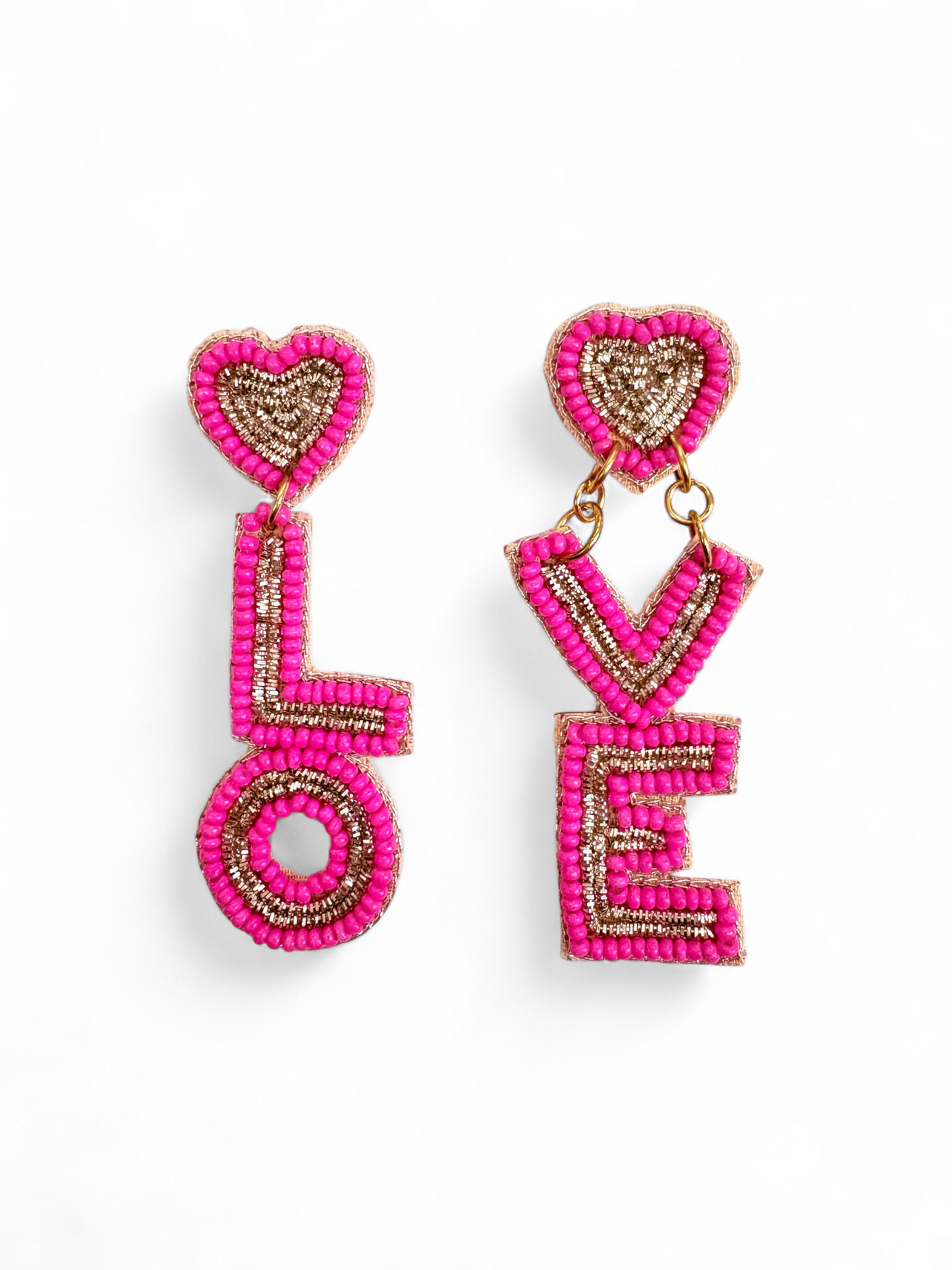 Electric Love Beaded Statement Drops