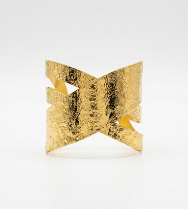 Gold Textured Cuff