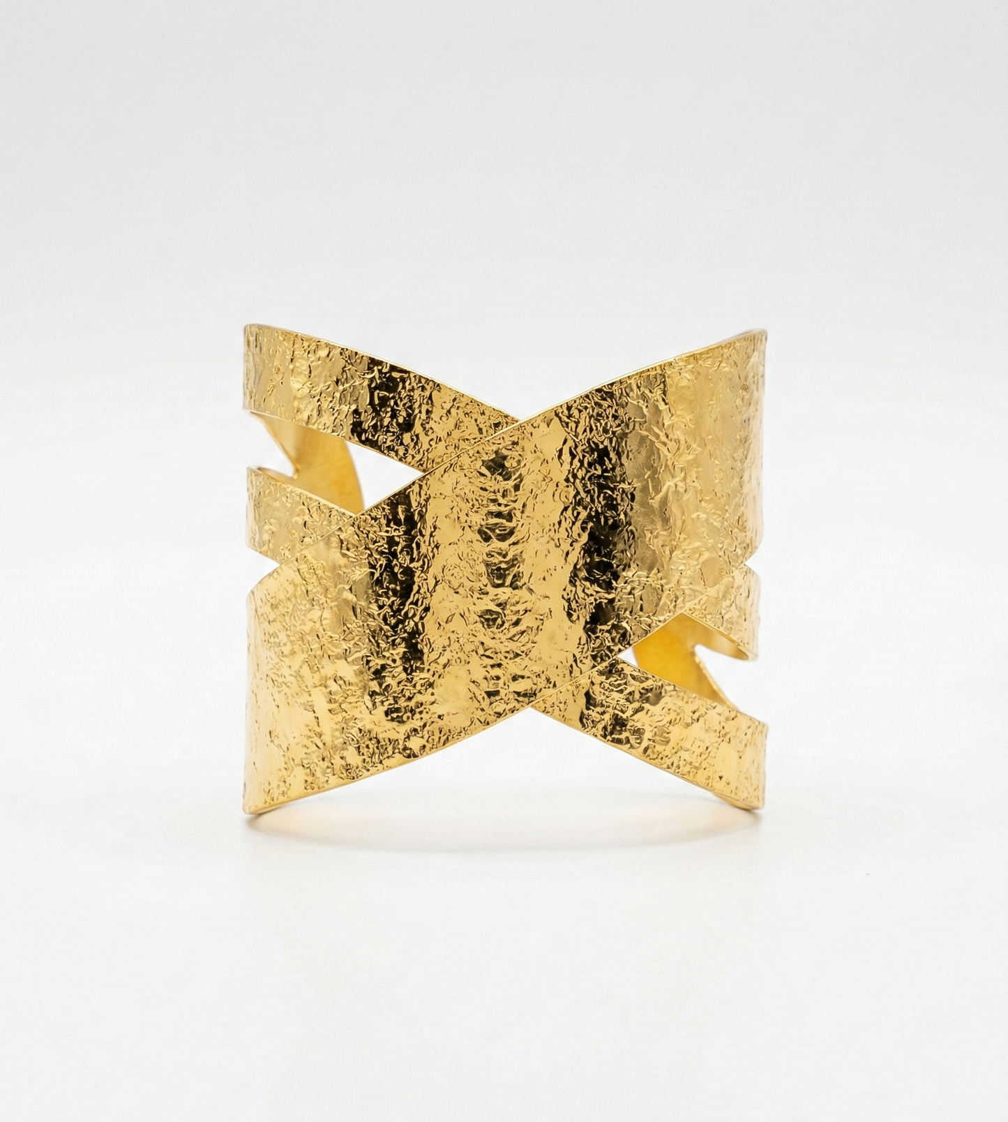 Gold Textured Cuff