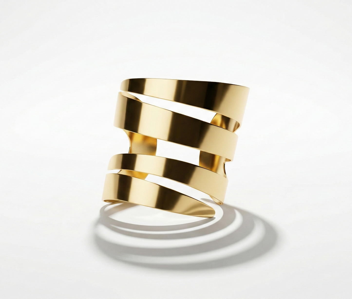 Gold Multi-Band Cuff