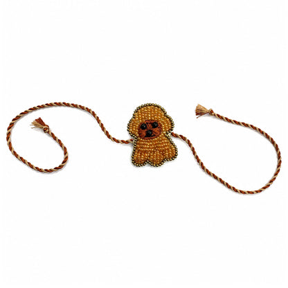 Lightweight designer rakhi for brother festive gifting