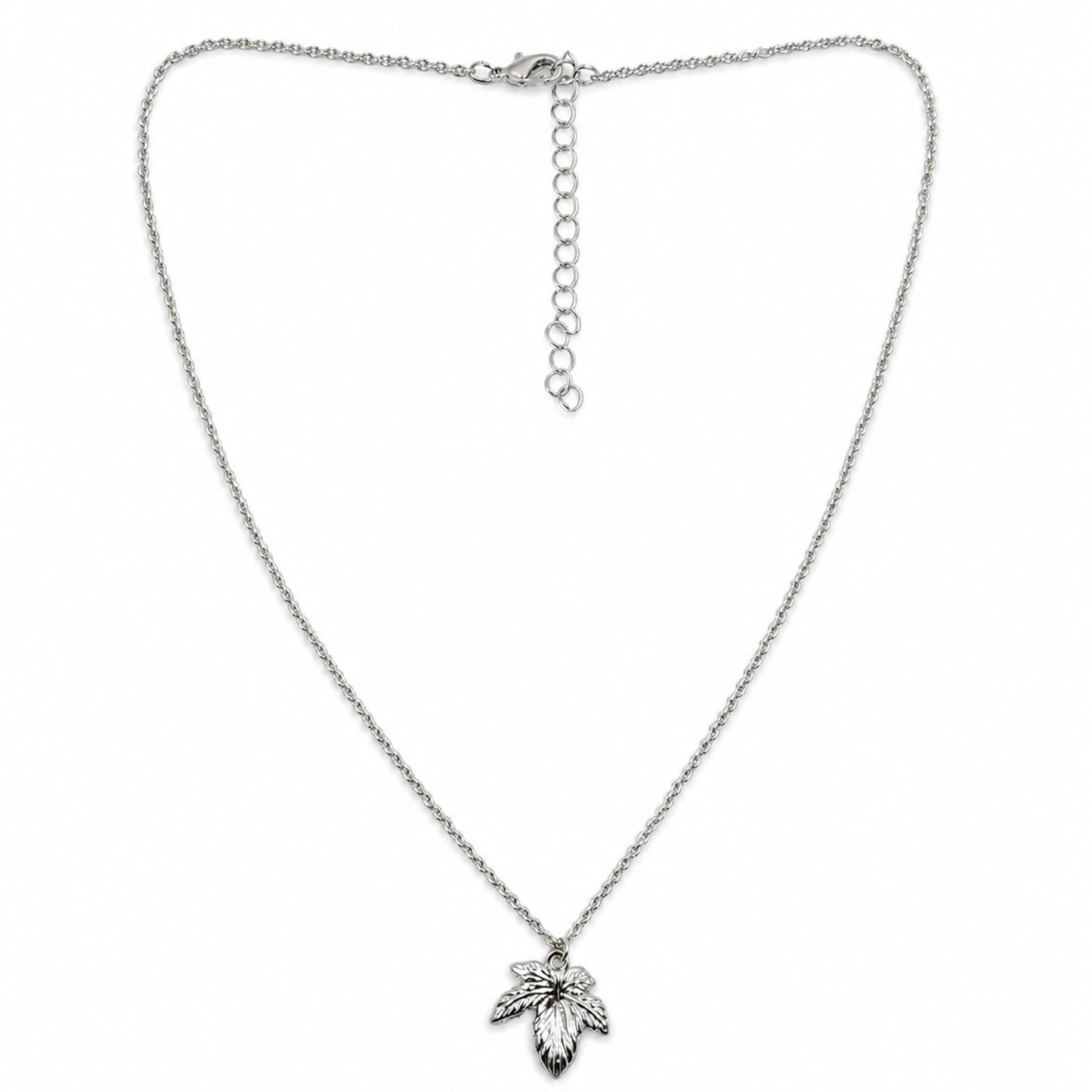 Lightweight silver plated pendant necklace for gifting and casual wear