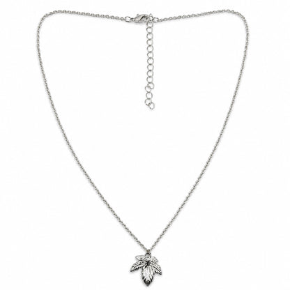 Lightweight silver plated pendant necklace for gifting and casual wear