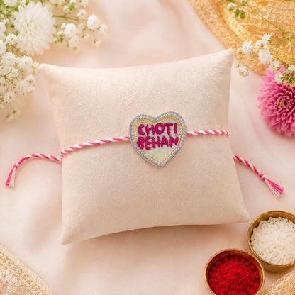 Cute Choti Behan rakhi for Raksha Bandhan celebration