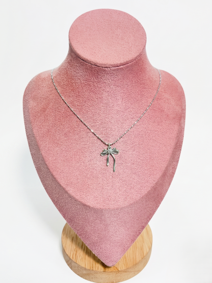 Belle Ribbon Bow Pendant