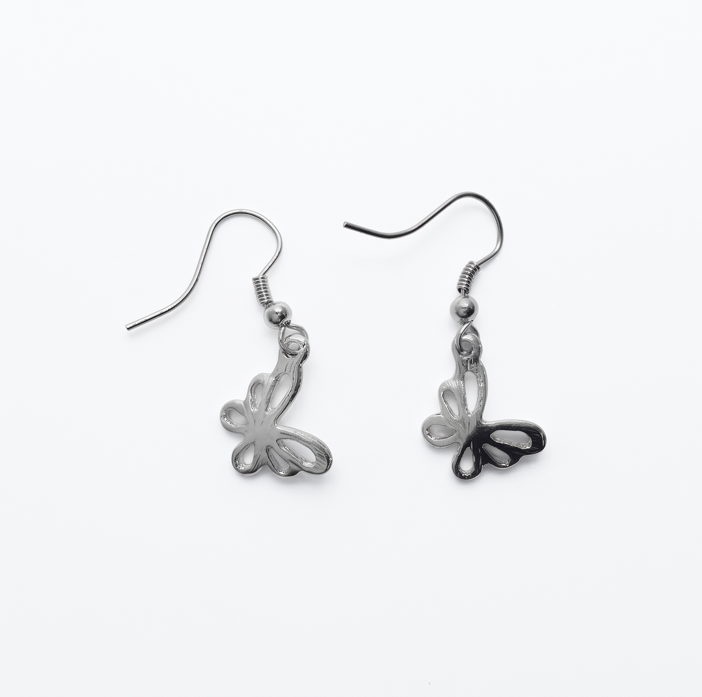 Silver Magnolia Statement Studs