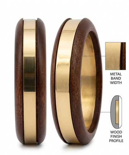 Handcrafted Wooden Bangles Set for Women