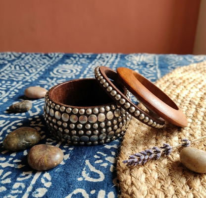 Wooden Bangles Set for Women | Pack of 2