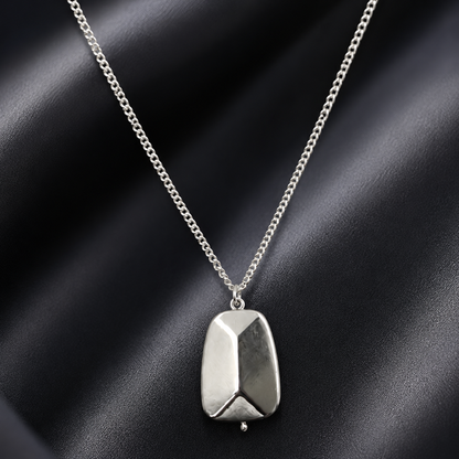 Gold Geometric Pendant Necklace