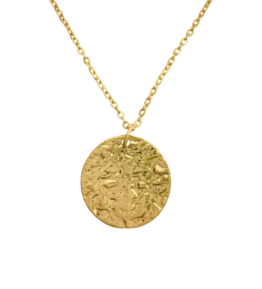 Solis Hammered Medallion