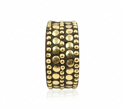 Handcrafted Wooden Studded Bangle for Women
