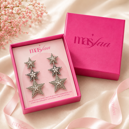 The Azure Star Earrings
