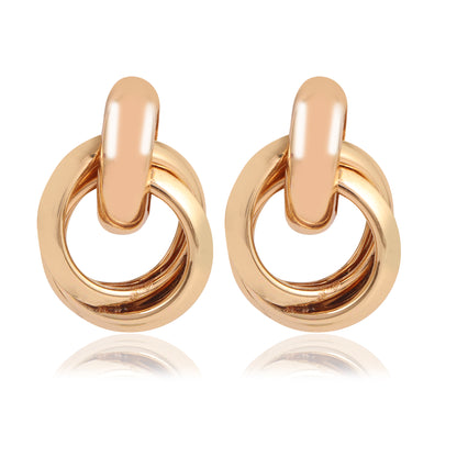 Aura Interlock Hoops