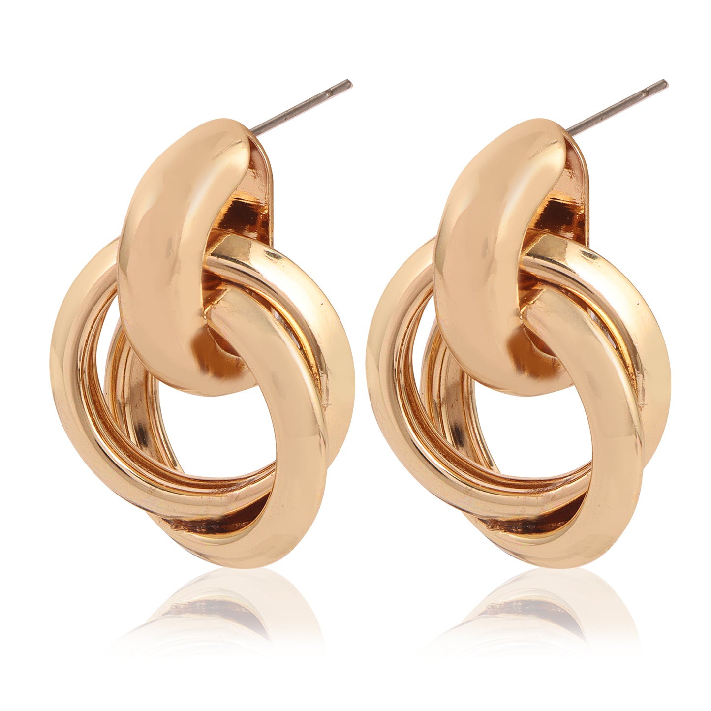 Aura Interlock Hoops