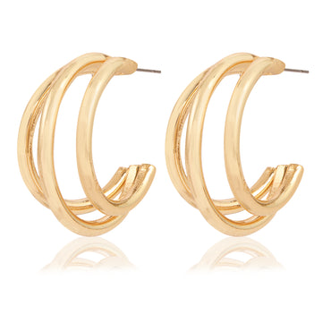 Linear Triple-Row Hoops