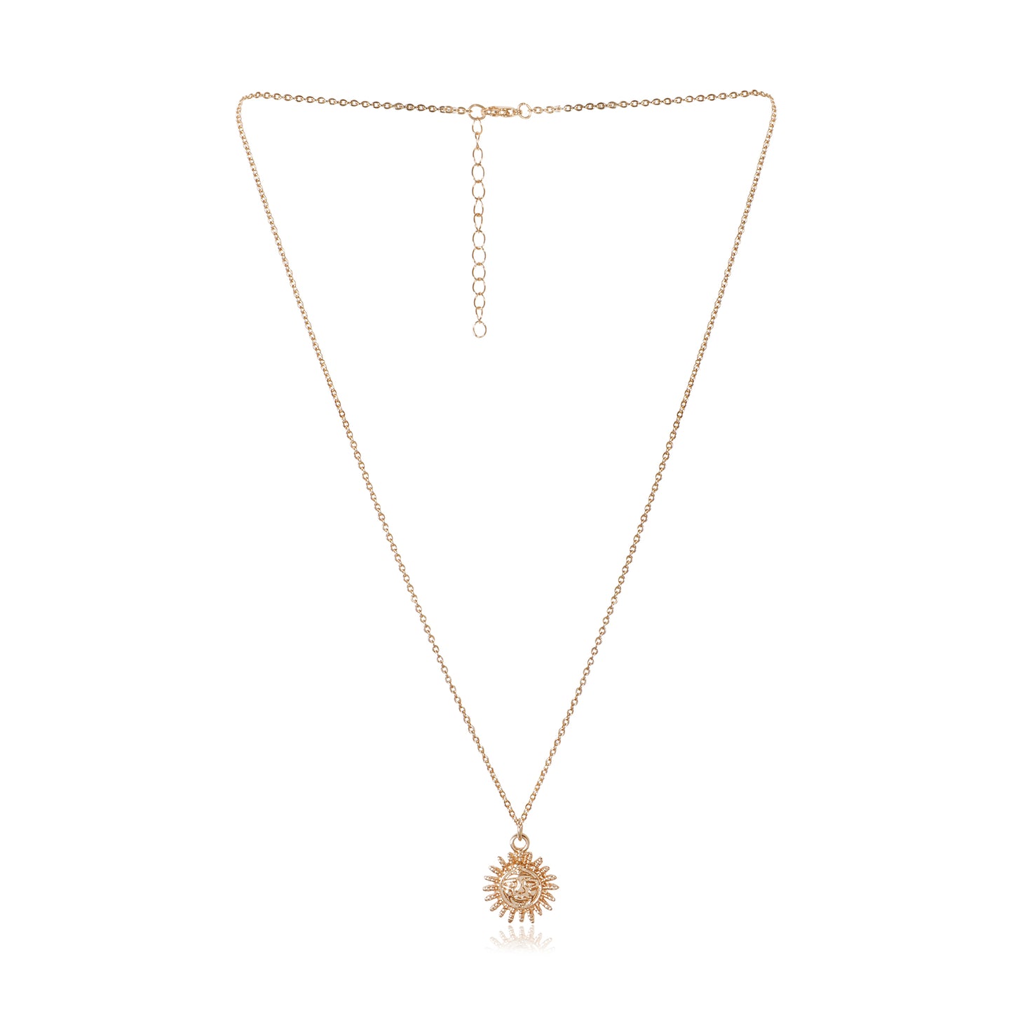 Om Sun Necklace