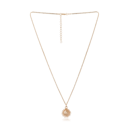 Om Sun Necklace