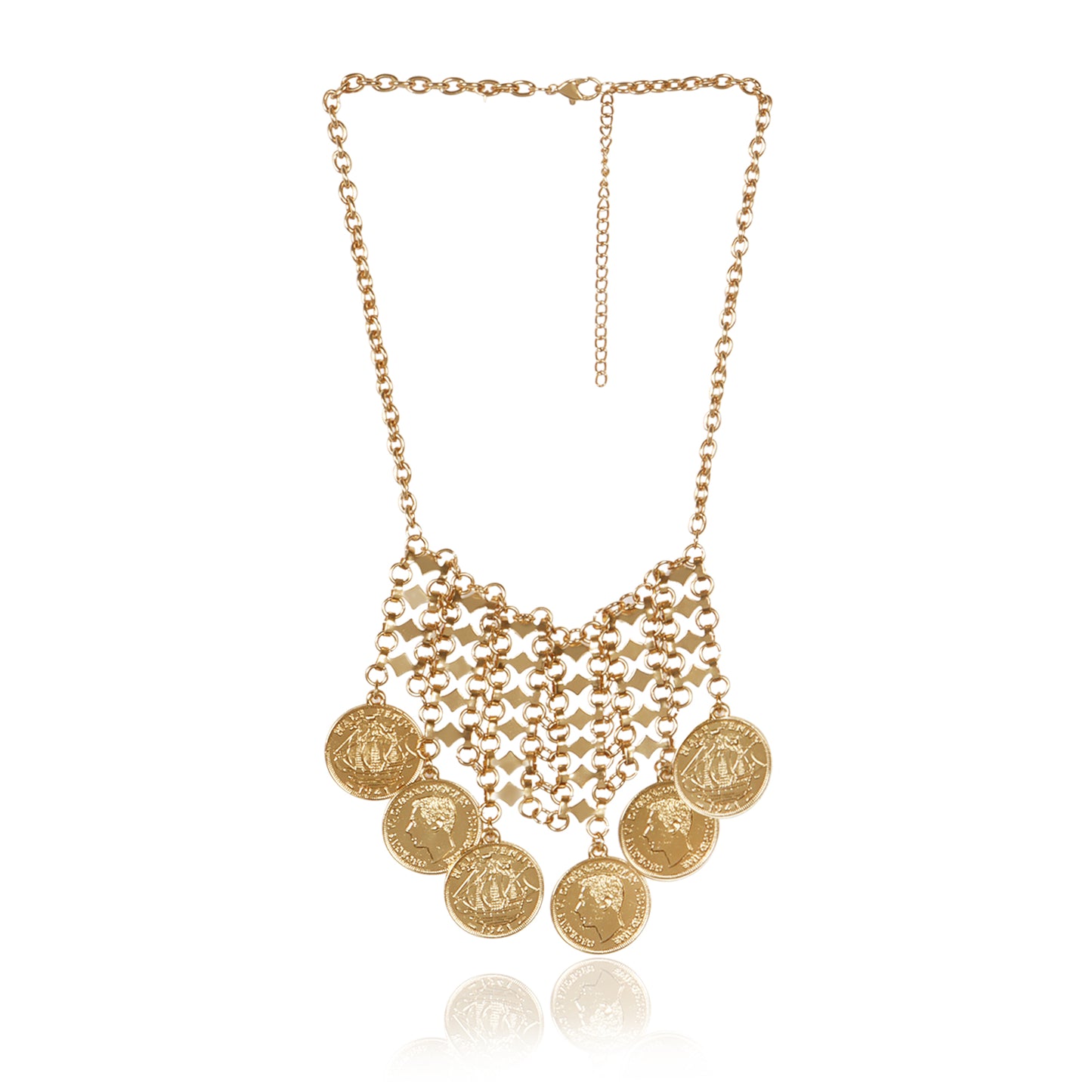 Antique Coin Necklace