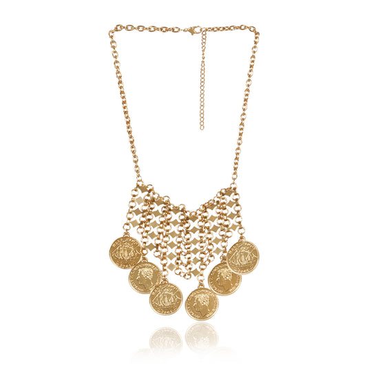 Antique Coin Necklace