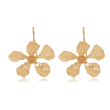 Luxe Petal Flower Earrings