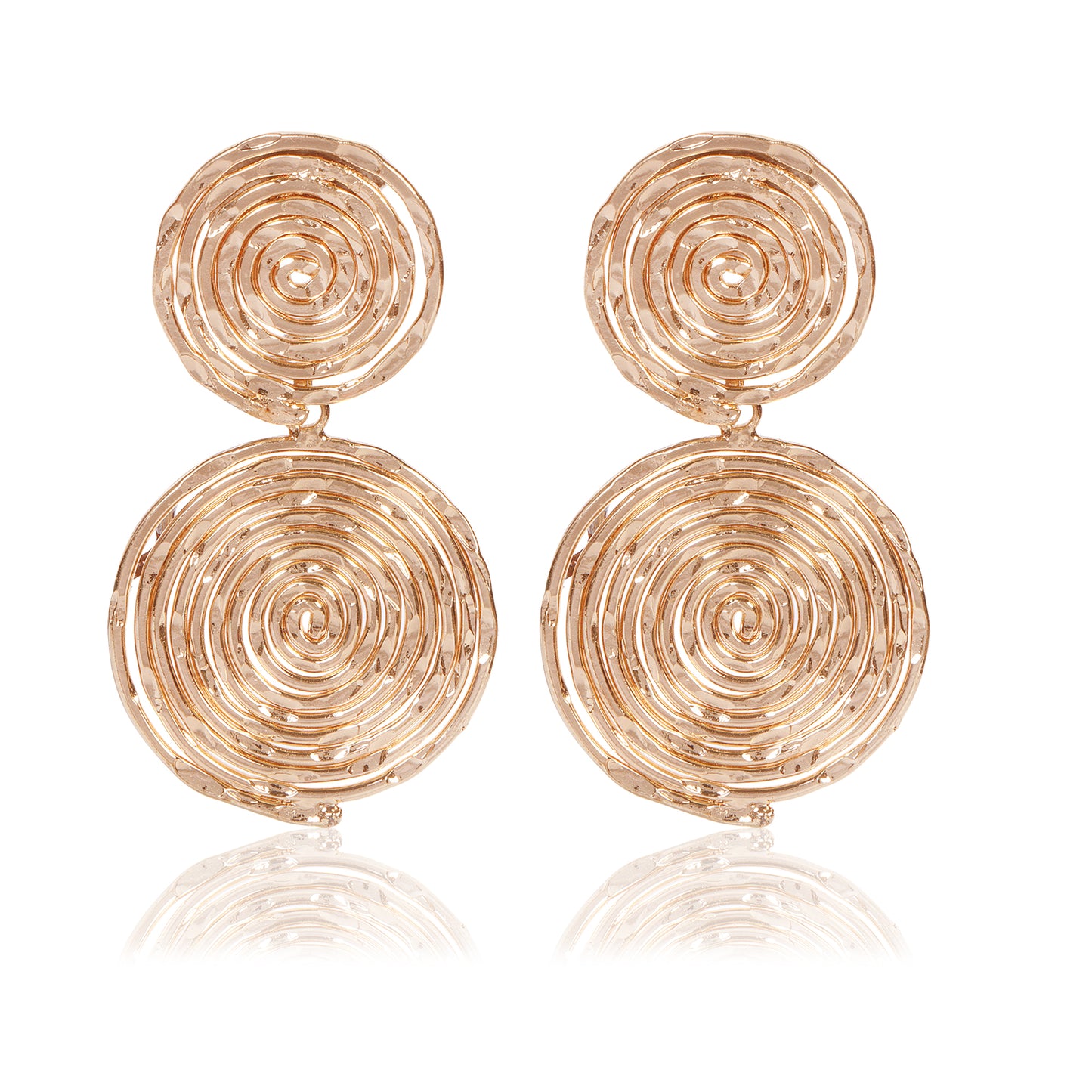 Twirl Design Earrings