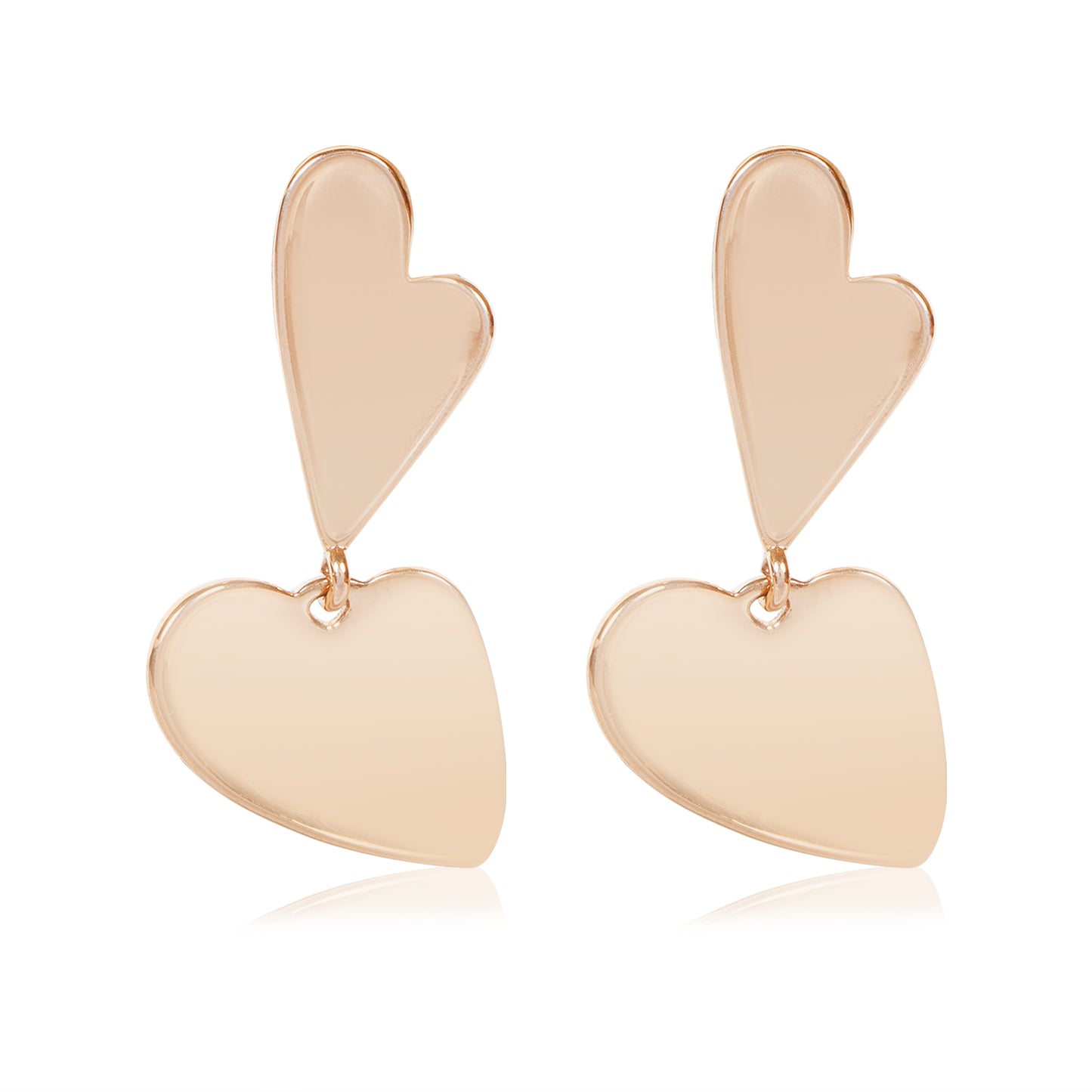 Gold Love Layer Earrings