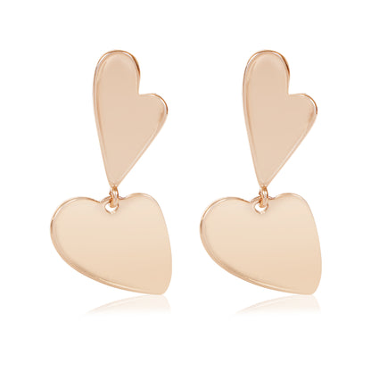 Gold Love Layer Earrings