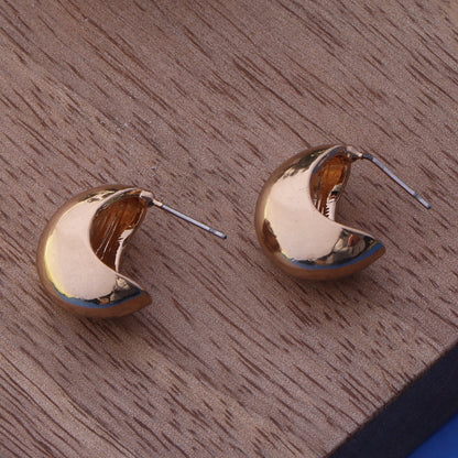 Minimal Crescent Hoop Drops