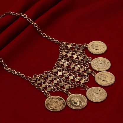 Antique Coin Necklace