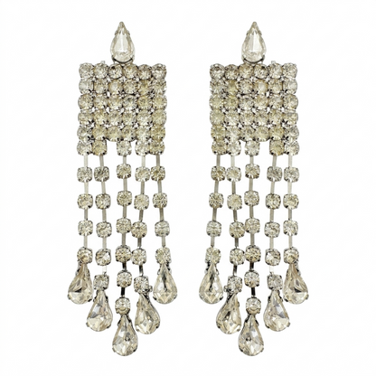 Crystal Chandelier Earrings for Women