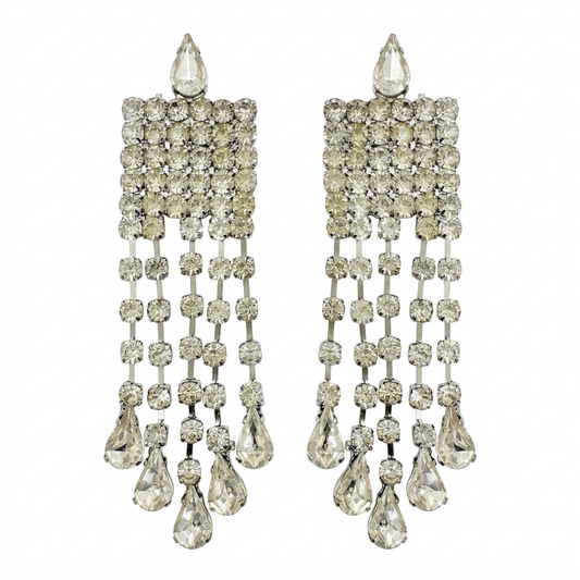Crystal Chandelier Earrings for Women