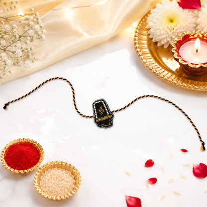 Stylish designer rakhi for brother Raksha Bandhan celebration