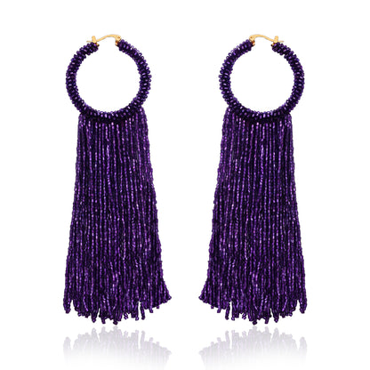 Violet Fiesta Earrings