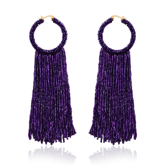 Violet Fiesta Earrings