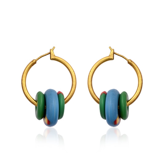 Color Pop Hoop Earrings