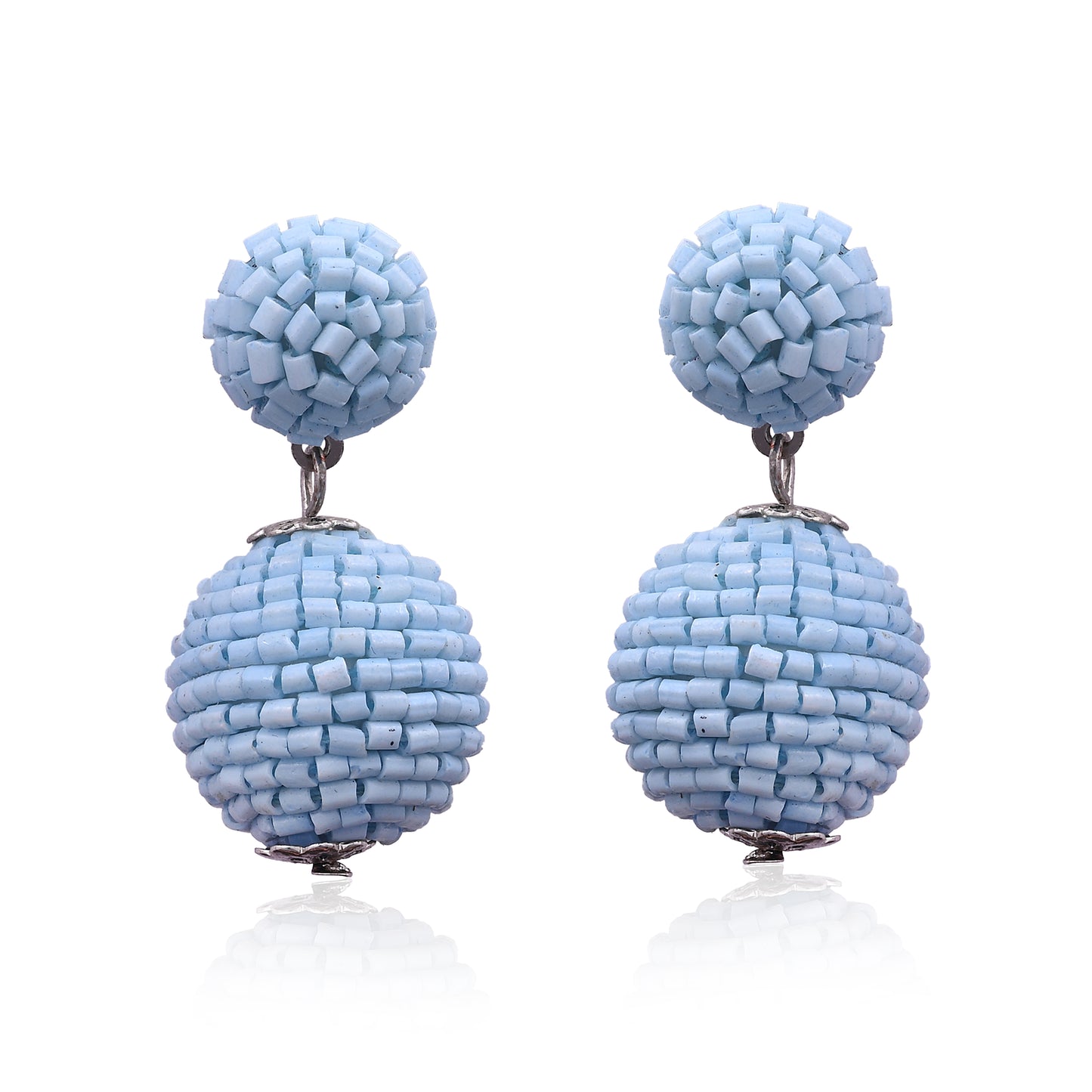 Pastel Bead Drop Earrings