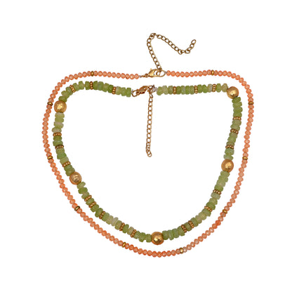 Nature Inspired Layer Necklace