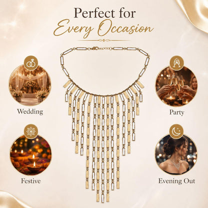 Glamour Cascade Necklace