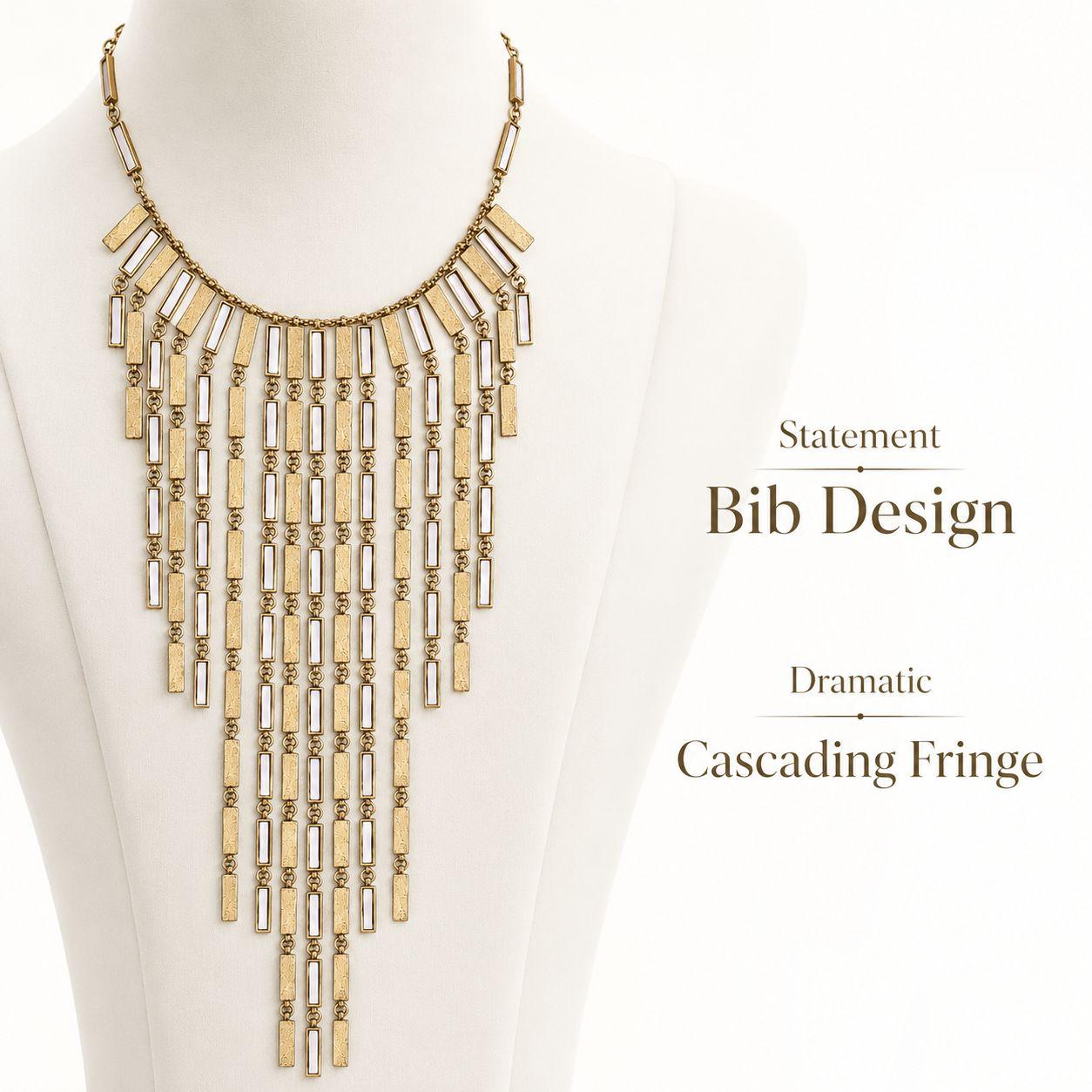 Glamour Cascade Necklace