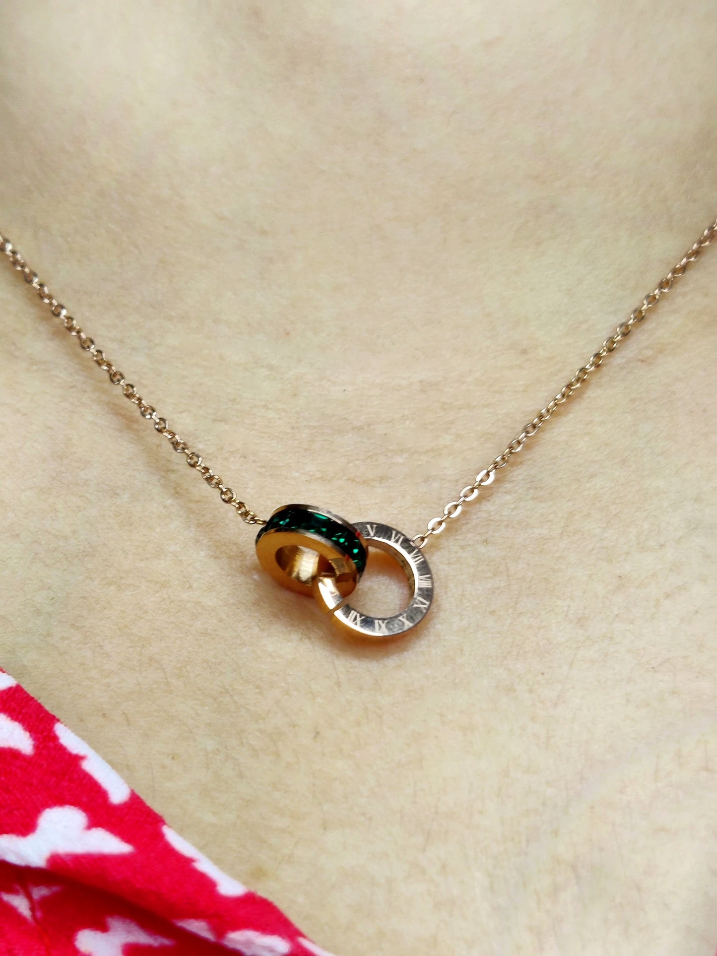 Rose Gold Stainless Steel Necklace