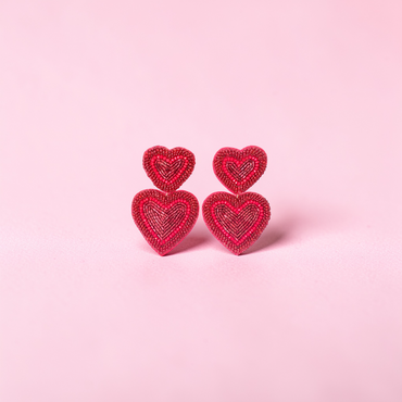 Sweetheart Drop Studs