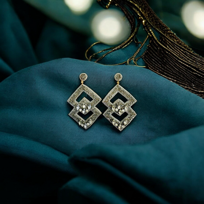 The Silver Prism Geometric Drops